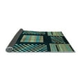 thumbnail image 2 of Ahgly Company Indoor Rectangle Abstract Light Blue Modern Area Rugs, 4' x 6', 2 of 4