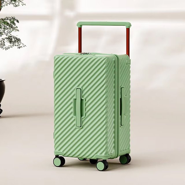 KLQDZMS maleta con ruedas cubierta de carrito de gran capacidad ABS + caja de embarque de PC 20 "22" 24 "26" 28 "30 pulgadas caja combinada equipaje