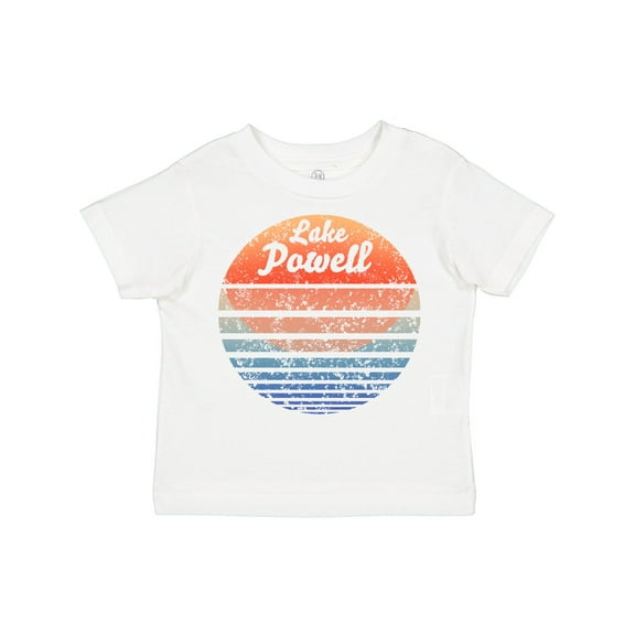 Inktastic Lake Powell Distressed Retro Sunset Boys or Girls Toddler T-Shirt