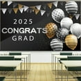 thumbnail image 2 of FeiFu Graduation Decorations, Class of decorations include Congrats Grad Banner Backdrop, graduation balloons,Grad Porch Banner for Graduation Party Supplies Multicolor, 2 of 5