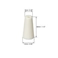 thumbnail image 2 of Tapones de silicona perforados beige de 9 mm-14 mm para frascos, 10 piezas, 2 of 3
