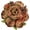 Coffee, variant on Fake Flowers Artificial Peony Silk Flowers Faux Peonies Vintage Bouquet Wedding Home Office Decoration