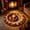 G, variant on Optical Illusion Christmas Rug, Round Santa Claus Visual Effect Doormat, Non Slip Holiday Floor Mat for Entryway Living Room, 60cm Winter Carpet, 23.62x23.62 inch