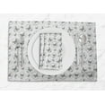 thumbnail image 1 of S4Sassy White Wreath & Butterfly Washable Printed Dining Reversible Tablemats With Napkins Set, 1 of 3