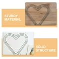 thumbnail image 3 of 2Pcs Heart Shaped Wire Wreath Frame for Xmas Wreath Making, 3 of 8