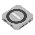 thumbnail image 1 of Para Caja SSD NVMe, Caja SSD Magnética De aleación De Aluminio Carga Rápida De 100 W Para Vida Laboral De Estudio, 1 of 7
