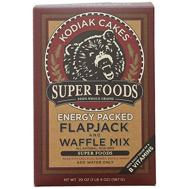 Kodiak Cakes Super Foods Flapjack & Waffle Mix, 20 Oz
