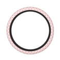 thumbnail image 2 of Lsque Rabbit And Cherry Ultra Soft Car Steering Wheel Cover for Women, Standard 15 inch Size for Truck Van SUV Auto, 2 of 8