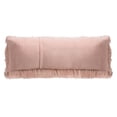 thumbnail image 2 of safavieh chic shag solid plush fur pillow, 2 of 2