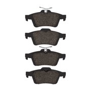 CarLights360 For Chevy Vectra 2003 04 05 06 07 2008 Disc Brake Pads | Semi Metallic Friction | 15.4 Millimeters/0.61 Inches Inner Overall Thickness | 123.2 Millimeters/4.85 Inches Width