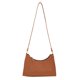 thumbnail image 1 of Bolso de hombro de color sólido de fieltro para mujer Bolso de mensajero con cremallera informal (marrón) Tmvgtek Oficina Multiescena Multifunción, 1 of 9