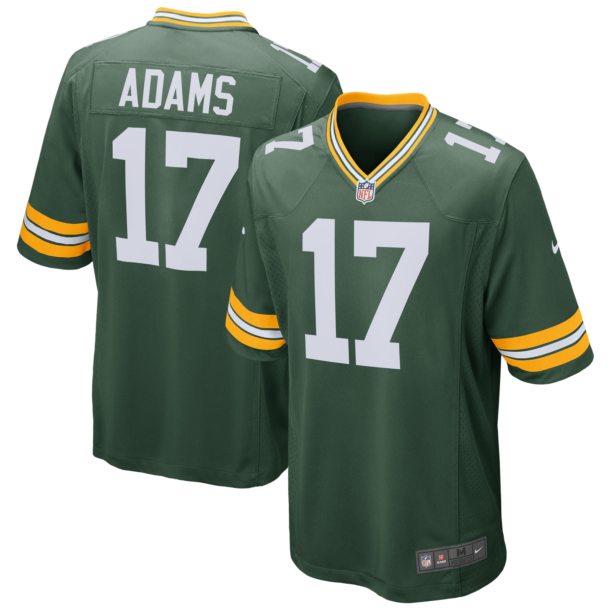 Davante Adams Green Bay Packers Nike Game Jersey - Green - Walmart ...