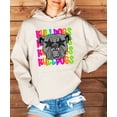 thumbnail image 2 of Bulldogs Mascot Hoodie for Women Teen Girls School Spirit Game Day, Sand Hoodie, M, 2 of 8