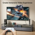 thumbnail image 3 of Mrocioa Hdmi Switch , 5 in 1 Out HDMI Splitter  with Remote Control, HDMI Switcher for TV, Monitor, Projector, PS4 Pro, Xbox, 3 of 10