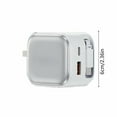 thumbnail image 2 of 35W Max Retractable Wall with Foldable Plug Fast PD Charging Station for Laptop Includes USB C & USB Ports Portable, 2 of 2