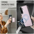 thumbnail image 3 of for Samsung Galaxy S24 Plus Wallet Case with Detachable Magnetic Card Holder, PU Leather + TPU, RFID Blocking Kickstand 2-in-1 Shockproof Drop Protective Phone Case with Magnetic Buckle, Pink, 3 of 12