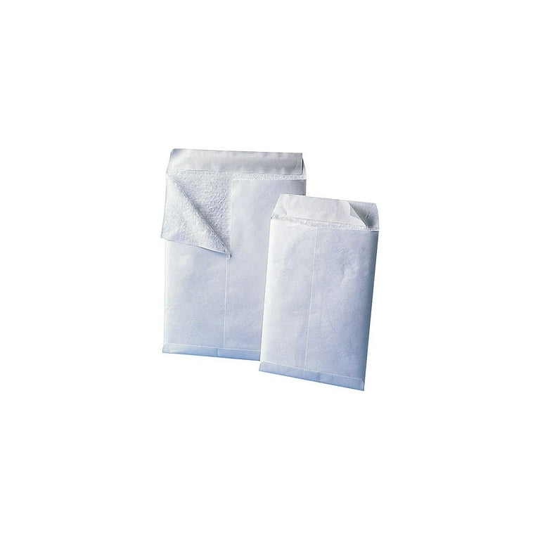 Bubble Mailer of DuPont Tyvek, #2E, Air Cushion, Redi-Strip Adhesive Closure, 9 x 12, White, 25/Box Bubble Mailer of DuPont Tyvek, #2E, Air Cushion, Redi-Strip Adhesive Closure, 9 x 12, White, 25/Box