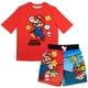 thumbnail image 1 of Nintendo Super Mario Bros - Conjunto de 2 Piezas para Niños (Tallas 4 a 12), 1 of 9