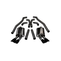 Corsa 12-13 Chevrolet Camaro Coupe ZL1 6.2L V8 Black Sport Cat-Back   XO Exhaust