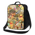 thumbnail image 1 of Winnie Bear P-ooh Lunch Bags Portable Insulated Lunch Box Tote Bag Cooler Office Picnic, 1 of 9