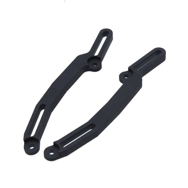 1 de parabrisas de motocicleta, soportes de parabrisas ajustables para