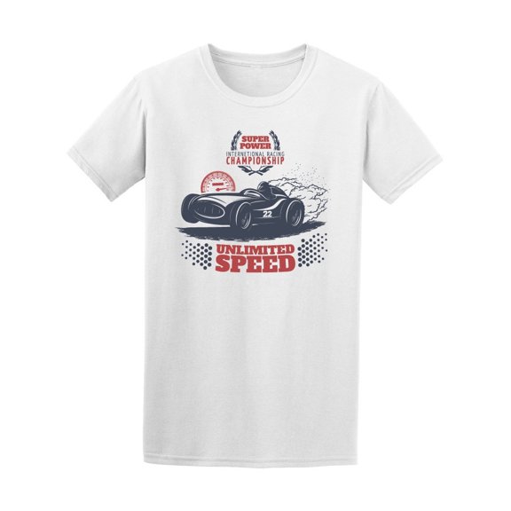 Racing Unlimited Speed Men's Tee - Image by Shutterstock