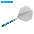 thumbnail image 4 of Uxcell 35mm Dart Shafts, 2BA Thread Aluminum Dart Stems - 3 Pack Blue 45mm, 4 of 5