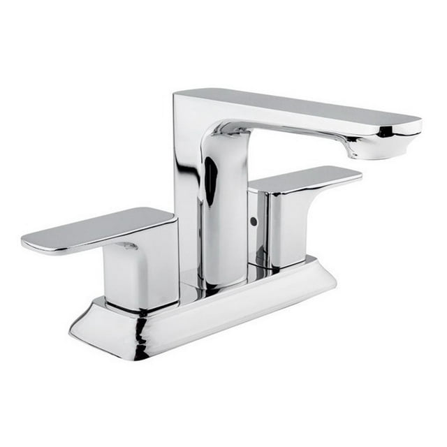 Mezcladora Para Lavabo Urrea Mcl1 De 4 plateado