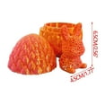 thumbnail image 3 of Reduced Price WIZUTIZ Easter Hollow Bunny Scale Collectible Model Toy Gift Set For Home Decoration Orange, 3 of 5