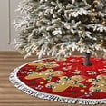 thumbnail image 3 of Falda para árbol de Navidad FREEHOTU Gingerbread Candy Lollipop, 3 of 4