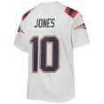 thumbnail image 3 of Youth Nike Mac Jones White New England Patriots Game Jersey, 3 of 3
