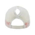thumbnail image 4 of Infinity Her ROSIE Women's Foam Trucker Cap-Ivory/ Lavender/ White/ Smiley, 4 of 5
