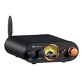 thumbnail image 1 of Amplificador estéreo Bluetooth Fosi Audio MC101, 200 W, 2 canales, medidor VU, 1 of 9