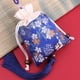 thumbnail image 2 of Qarigey Bolso con cordón Bolsita Bordado Bendiciones Hogar Oficina Dormitorio Sala de estar Colgante Coche Revisión trasera Colgante Festival Accesorios de disfraces Azul Qarigey  AP017945-06, 2 of 6