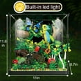 thumbnail image 3 of Insects Tropical Rainforest Building Sets for Adult,Animals Botanical Collection Toys with LED, 3 of 7