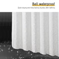 thumbnail image 4 of Doublure de Rideau de Douche Rideau de Douche pour Salle de Bain Rideau de Douche Moderne Style Ferme Universel pour Toutes les Saisons dans la Salle de Bain Ensemble de Longs Rideaux de Douche Rideau de Douche pour Salle de Bain Crochets de Rideau de Douche, 4 of 7