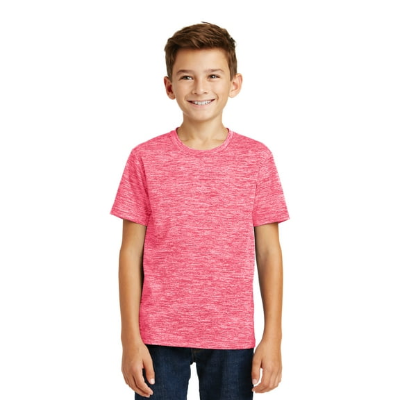 Sport-Tek Electric Tee (YST390) Power Pink Electric, S