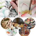 thumbnail image 3 of 10 PCS Pottery Glaze Brushes Ceramic Brush Set for Pottery Ceramic Painting Acrylic Watercolor Painting Artist Rock, 3 of 5