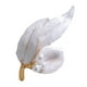 thumbnail image 5 of Broche de hojas, broche de solapa para mujer, decoración de boda de aniversario, hoja Blanco, 5 of 9