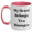 White/Pink, variant on Funny Quote Manager Gifts from Friends for Graduation Unique Two Tone Coffee Mugs, My Heart Belongs To A Manager, 11oz Ceramic Mugs