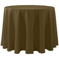 thumbnail image 1 of Ultimate Textile Spun Polyester 72-Inch Round Tablecloth (10-pack) Khaki, 1 of 3