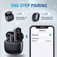thumbnail image 2 of Auriculares True Wireless Xmenha Bluetooth 5.3 con micrófono IPX5 negros, 2 of 8
