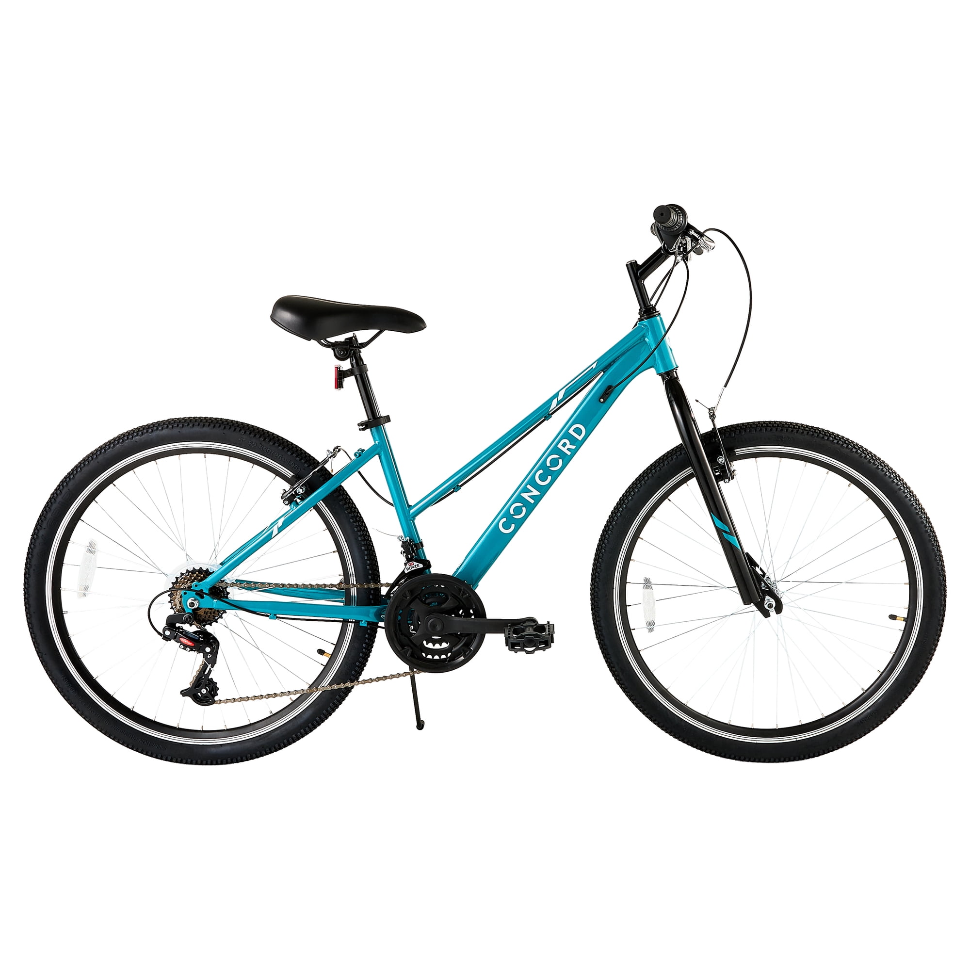 Concord 26" Hybrid Bike, 21 Speed, Green, Fits Riders 5'2"-5'10", Teen, Adult, Unisex