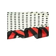 thumbnail image 4 of INSPIRE CHIC 70cm Polka Dots Square Scarf Neck Scarves Kerchief Neckerchief Headband for Women Red Beige 27.56*27.56"(L*W), 4 of 5