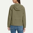thumbnail image 5 of Vmvidoty Raincoats for Women Sun Protection Lightweight Rain Jackets Waterproof Windbreaker Packable Hooded Jacket for Traveling, 5 of 8