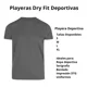 thumbnail image 5 of Playera Hombre Manga Corta Deportiva Transpirable Dry Fit, 5 of 6