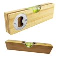 thumbnail image 4 of Wooden Spirit Level Bottle Opener Durable Portable Beer Opener Gift & Craft Tool for Home & Bar, 4 of 5
