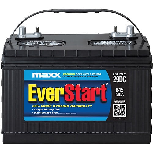 Walmart Everstart Battery Chart