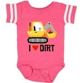 thumbnail image 3 of Inktastic Construction Truck I Love Dirt Boys or Girls Baby Bodysuit, 3 of 5