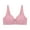 Pink, variant on XMMSWDLA Front Close Bra for Women Push Up Wirefree Bra Seamless Comfort Brassiere Plus Size Bra Strapless Bra for Big Bust